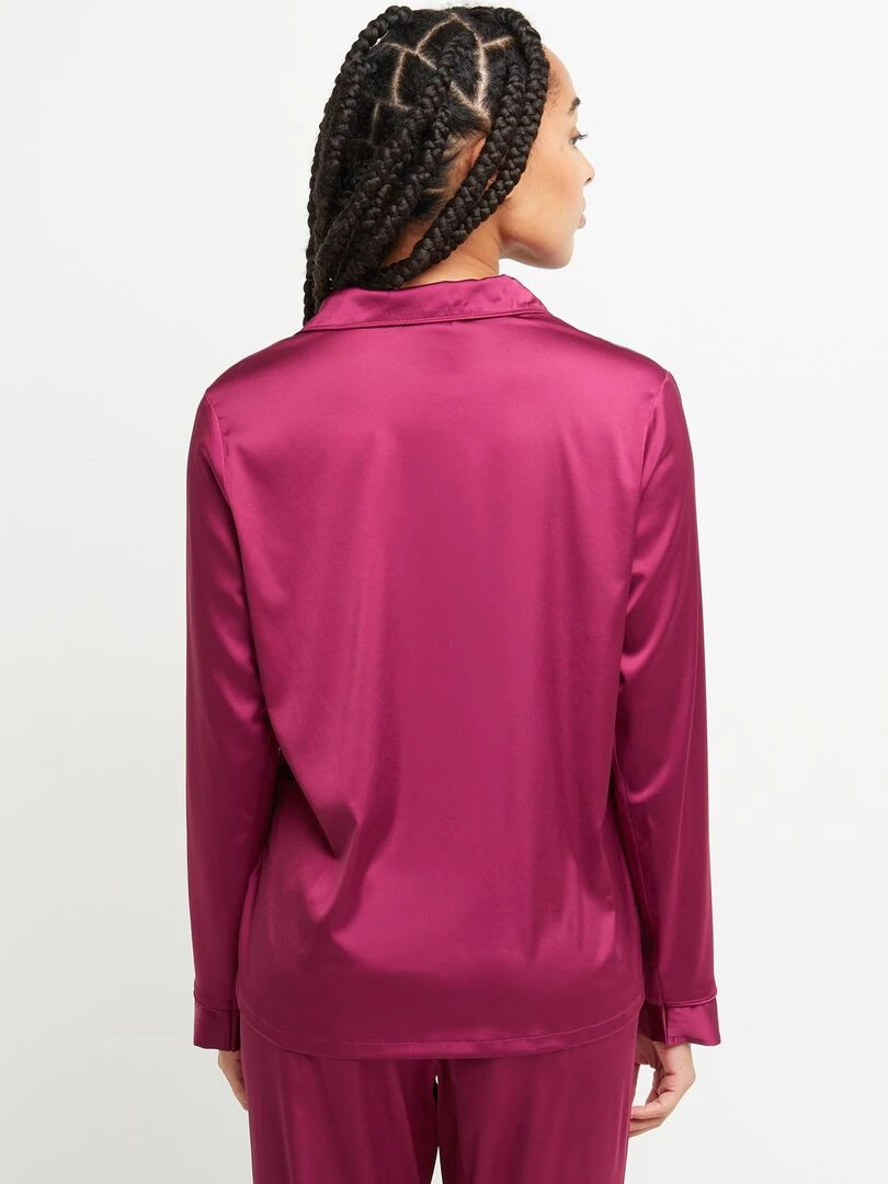 Veste satin Chimene RougeGorge Lingerie Rouge