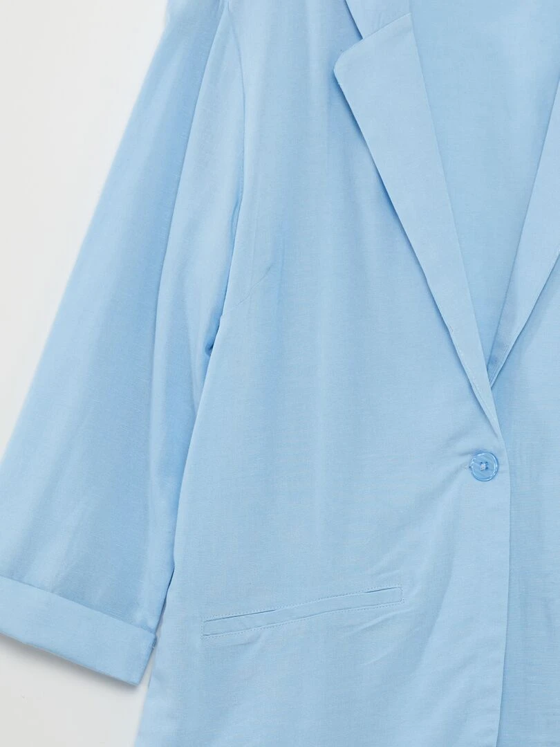 Veste légère unie   Bleu