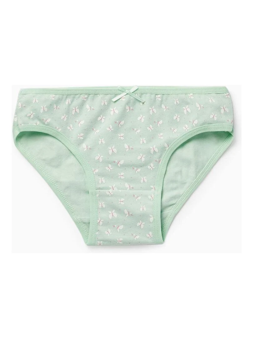 Pack 5 Culottes pour Fille 'Papillons' BOUQUETS DES MIMOSAS Multicolore