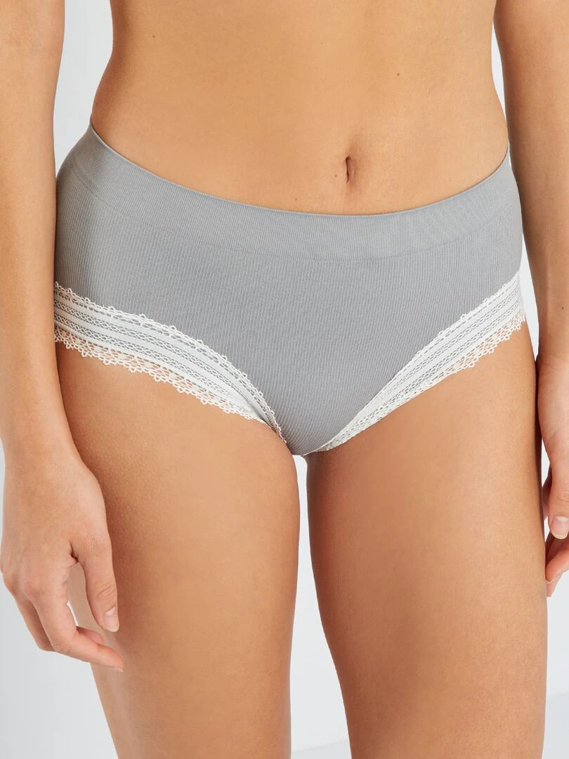 Shorty 'Sans Complexe' gris