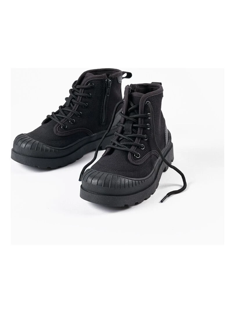 Bottes de motard pour enfants NORTHERN CALLING Gris foncé
