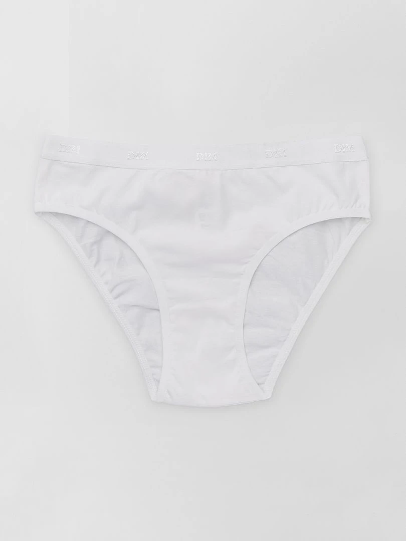 Lot de 3 culottes 'Les Pockets' 'DIM'   noir/blanc/gris