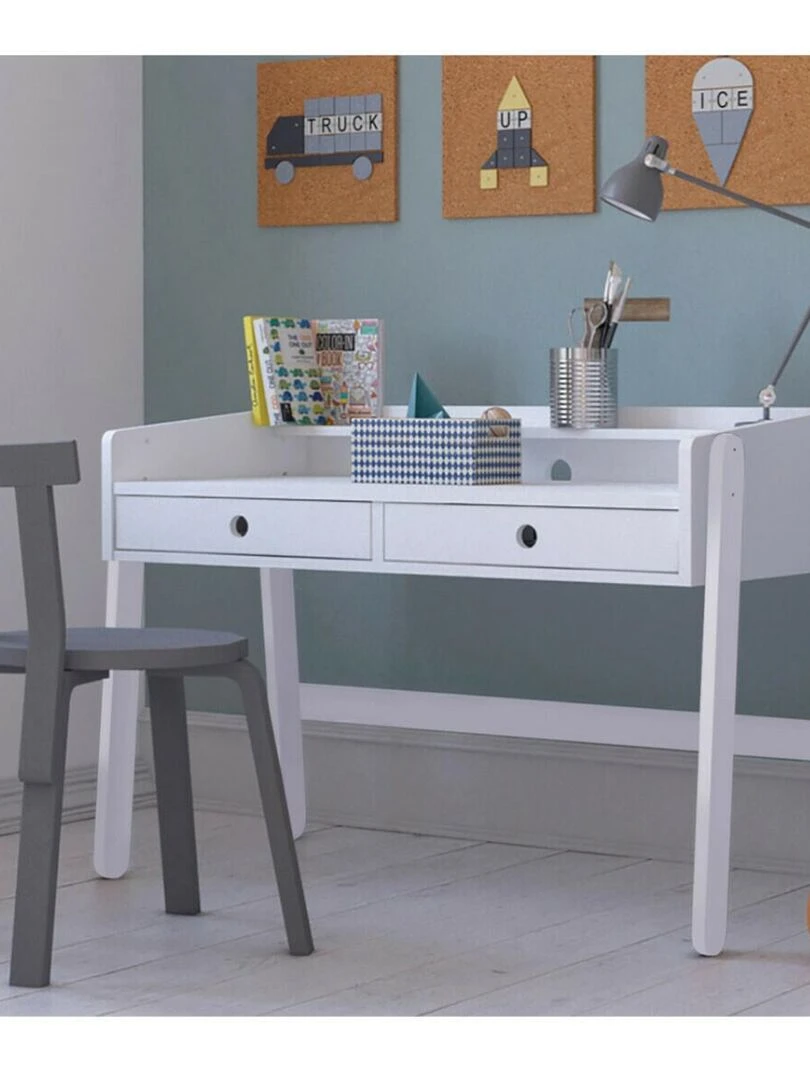 Bureau évolutif Marty   AKITEN RETAIL   Blanc Blanc