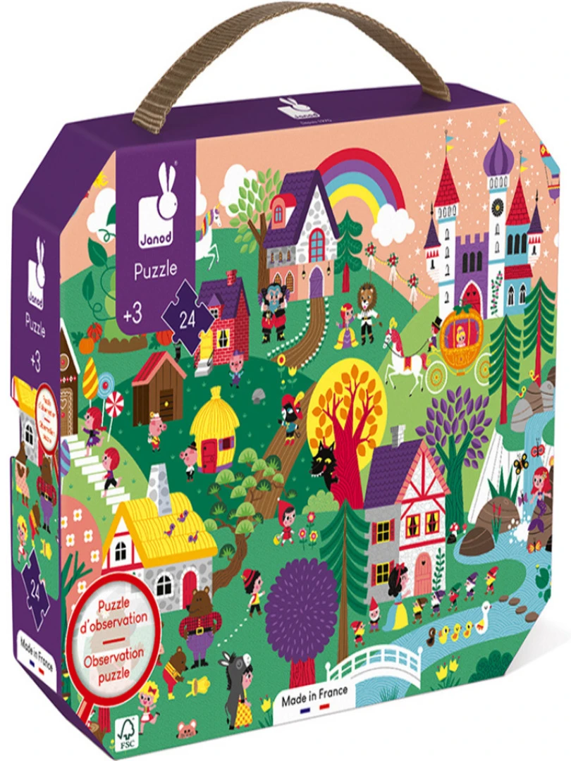 Puzzle D'observation Les Contes (24 Pièces) N/A