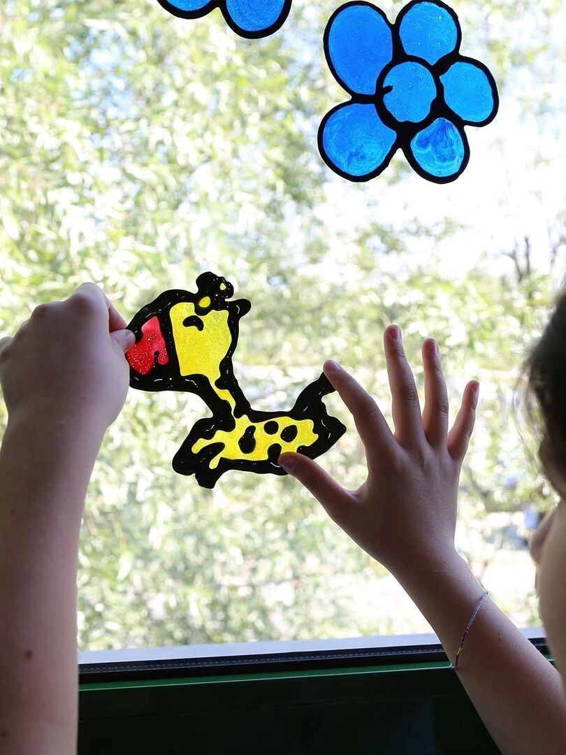 6 peintures pour vitres amovibles   N/A