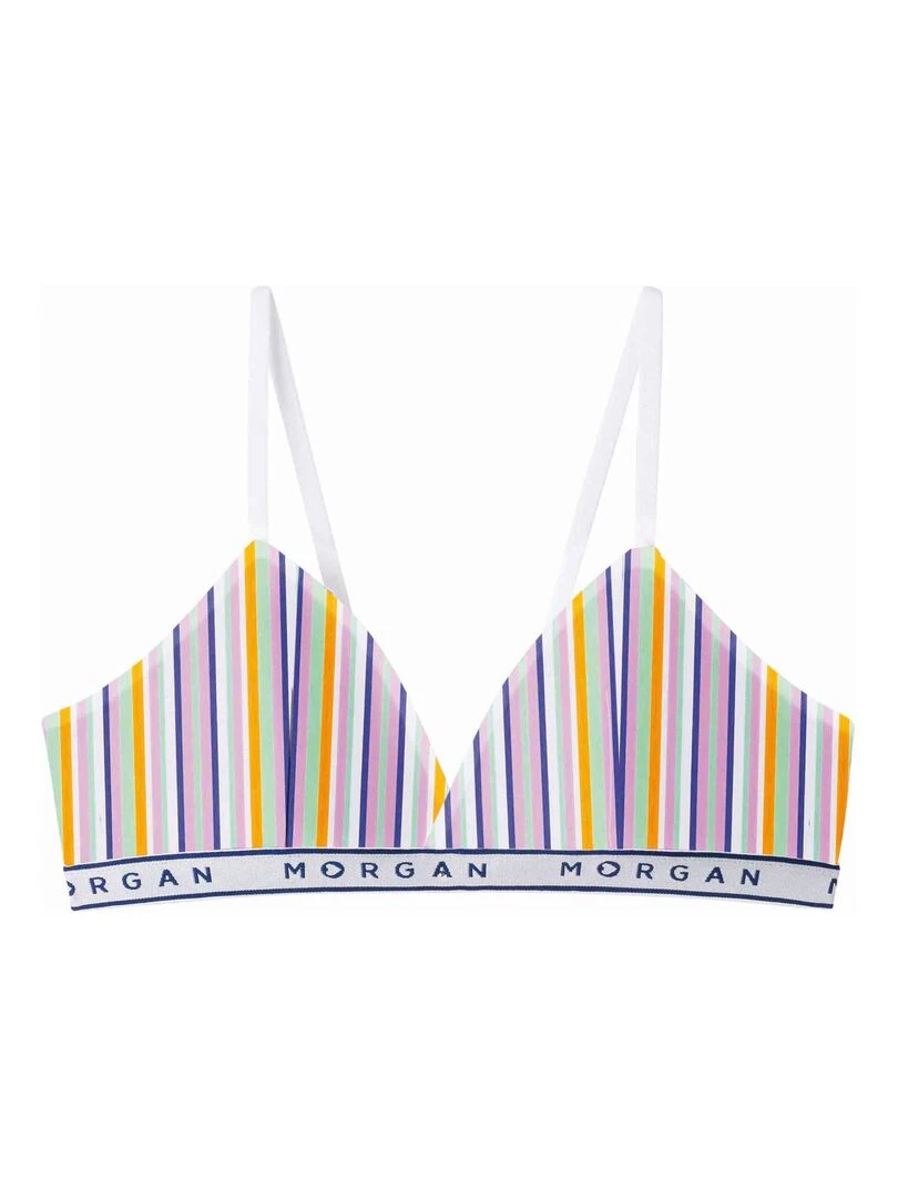Soutien gorge triangle coques amovibles ISA Morgan Junior Multicolore