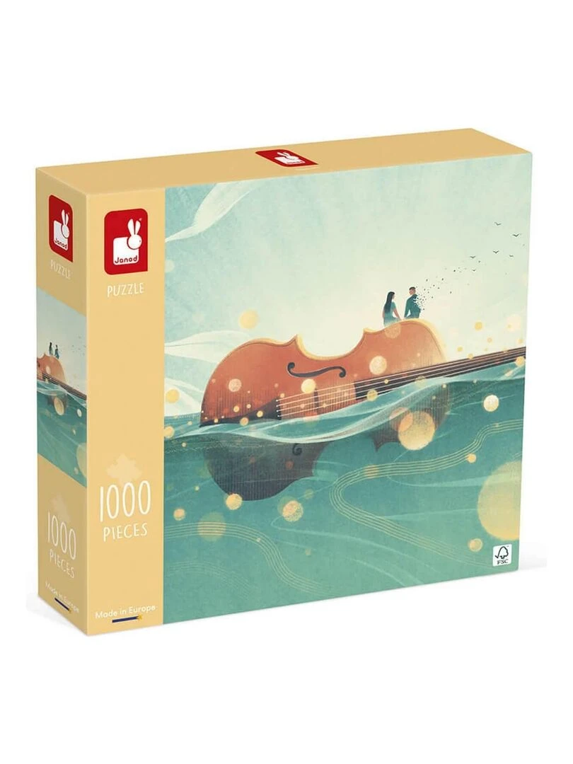 Puzzle romance en mer 1000 pieces   N/A