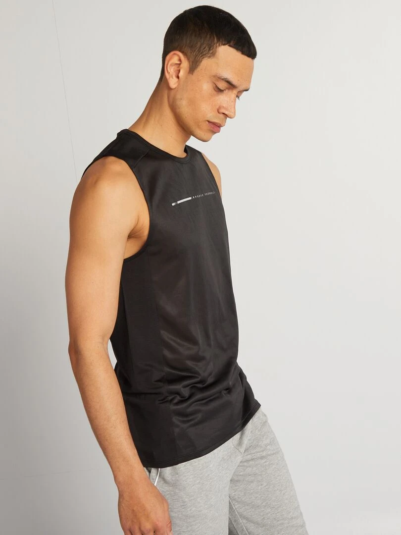 Débardeur de sport   Noir