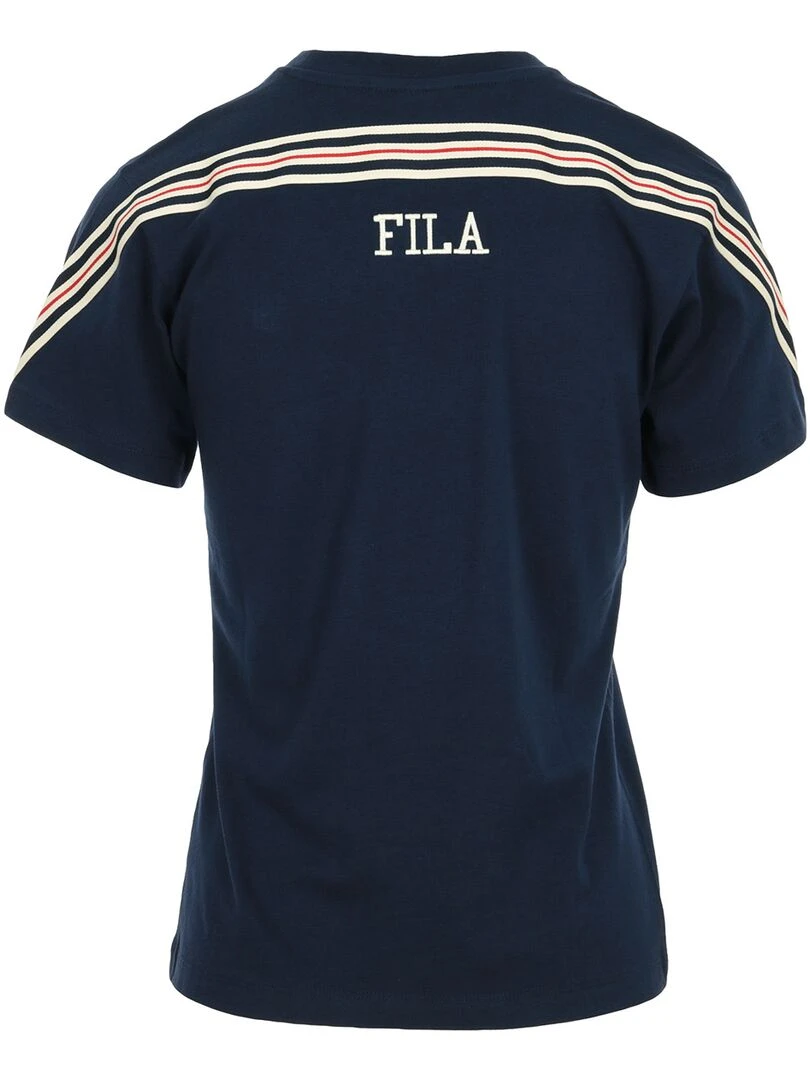 T shirt Fila Rosalia Cropped Tee Bleu marine