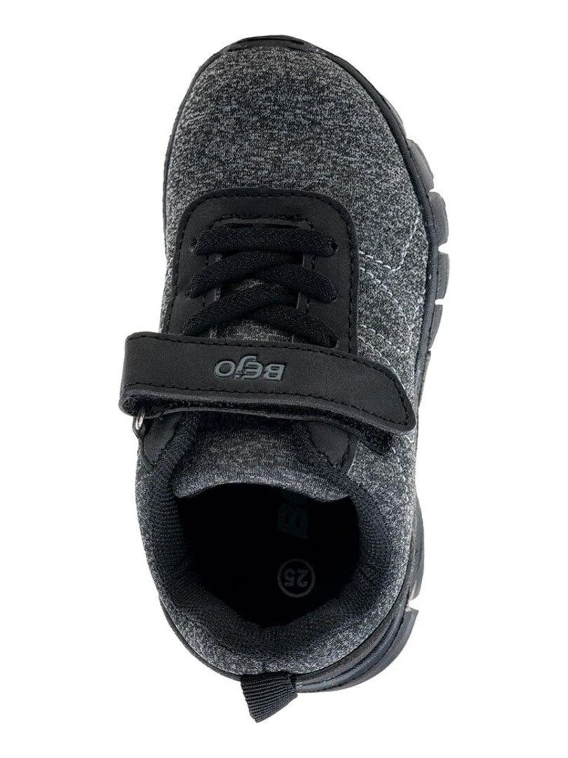 Bejo   Baskets WAURIKE   Noir Gris Noir