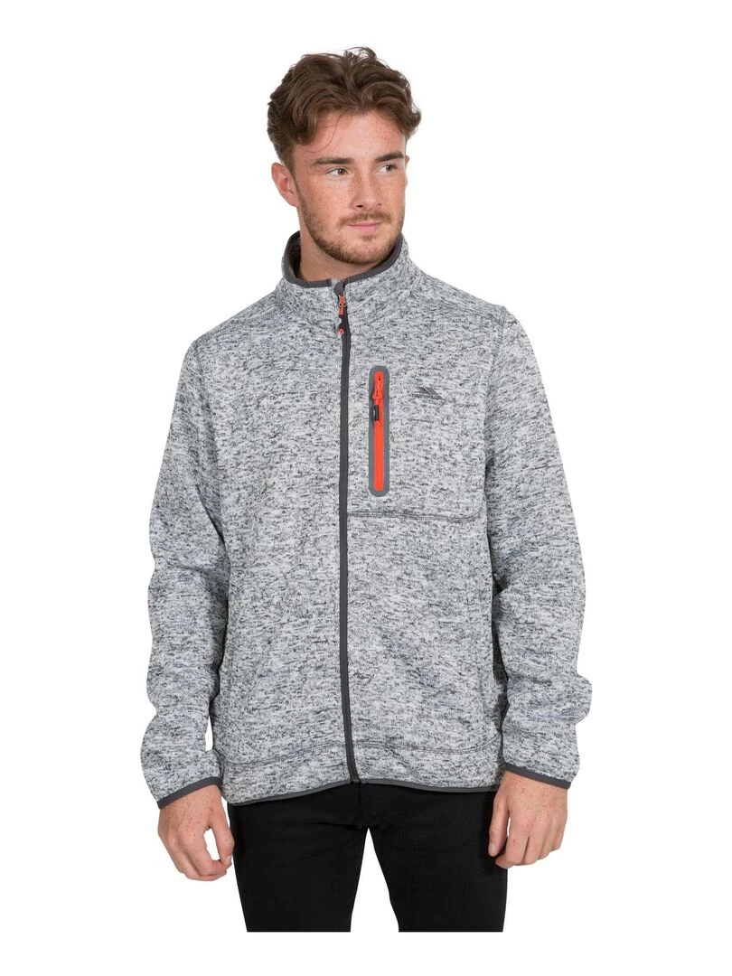 Trespass   Veste polaire BINGHAM   Gris chiné