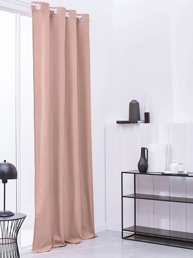 Rideau isolant thermique Rose