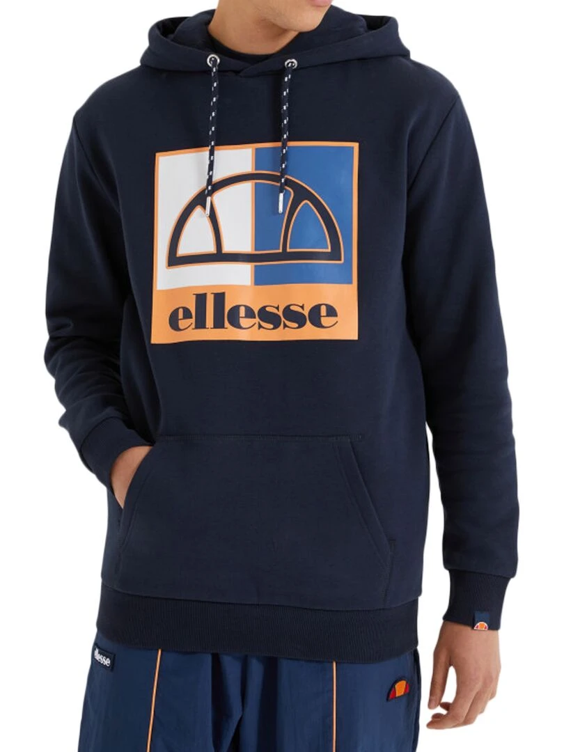 Sweat à Capuche Ellesse Labus Bleu