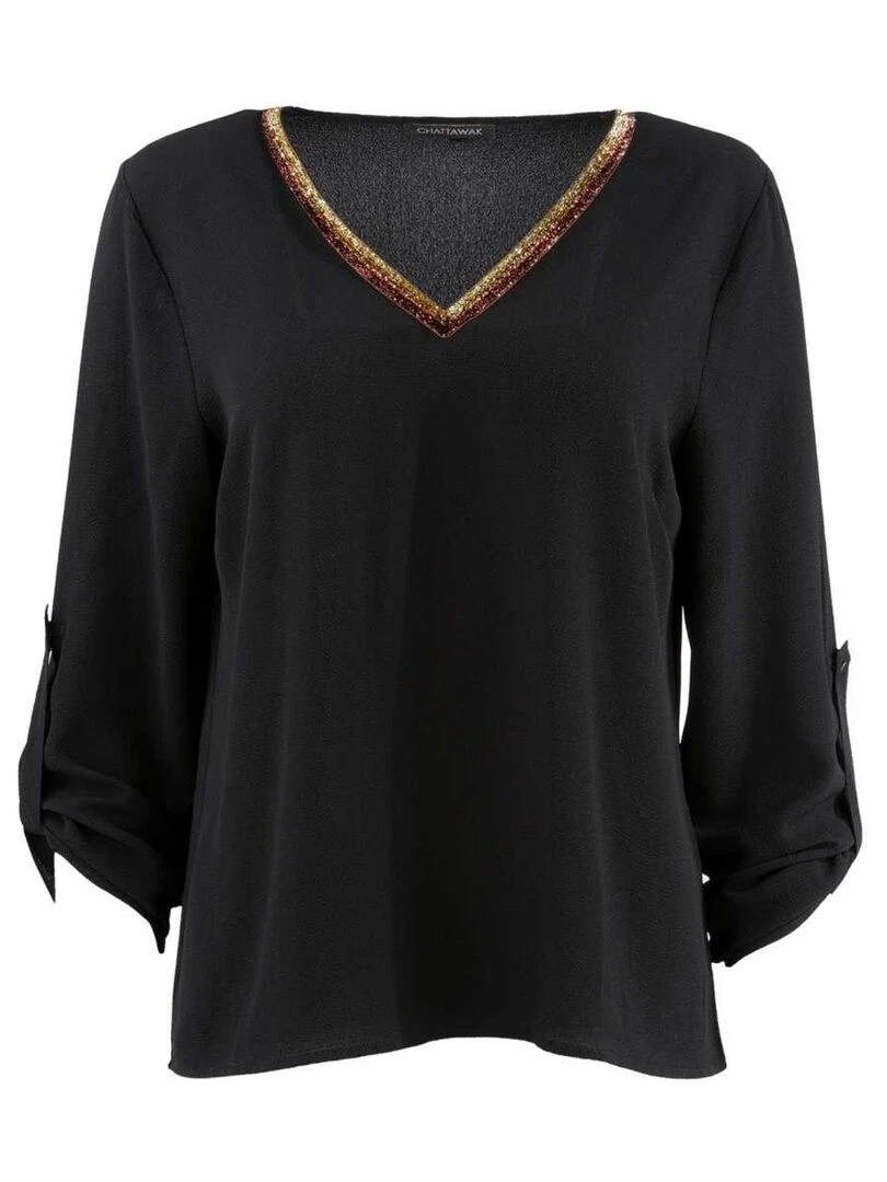CHATTAWAK Top MUSICO Noir