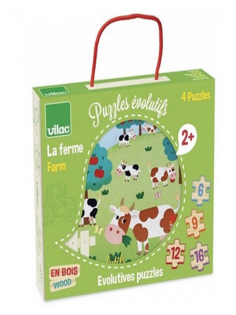 4 Puzzles Evolutifs Ferme N/A