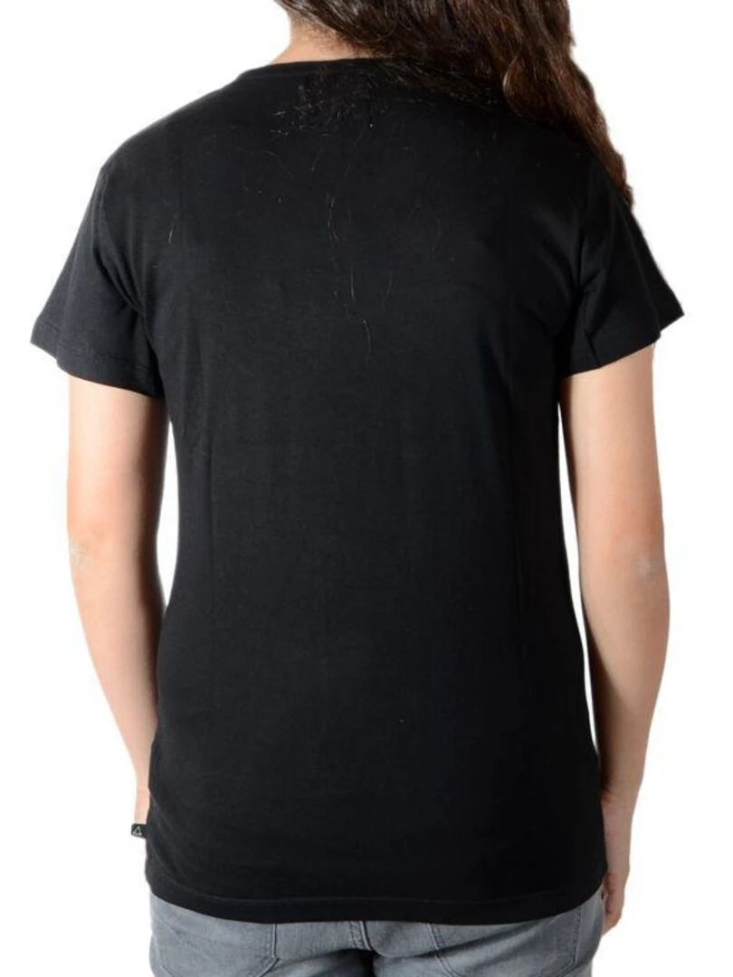 Tee Shirt Little Eleven Paris Kate Moss SS Kate Moss Mixte Garçon  Fille  Noir   Noir