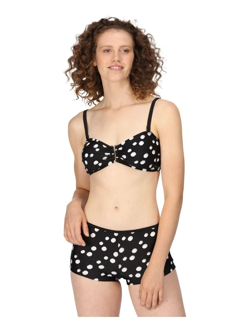 Regatta   Haut de maillot de bain ACEANA   Noir Blanc