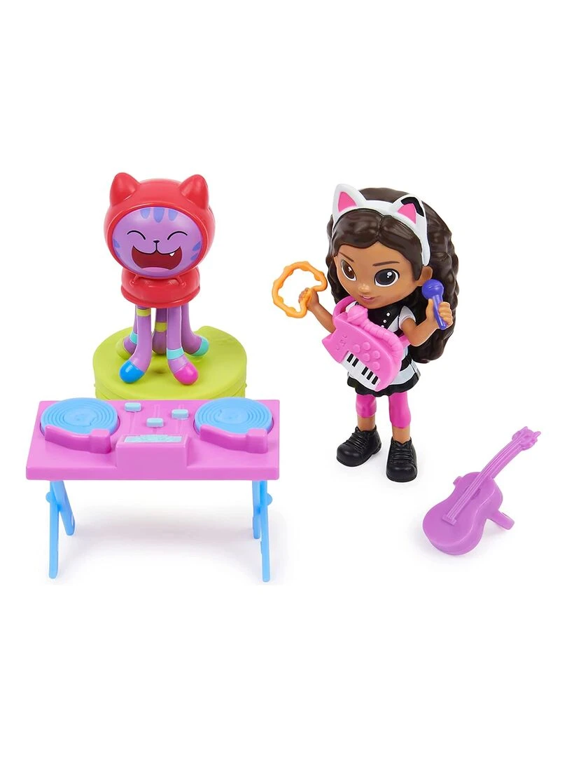 Gabby's Dollhouse Gabby's Kitty Karaoke Figurine et chat N/A