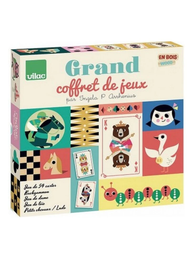 Grand Coffret Multi jeux Ingela P.arrhenius   N/A