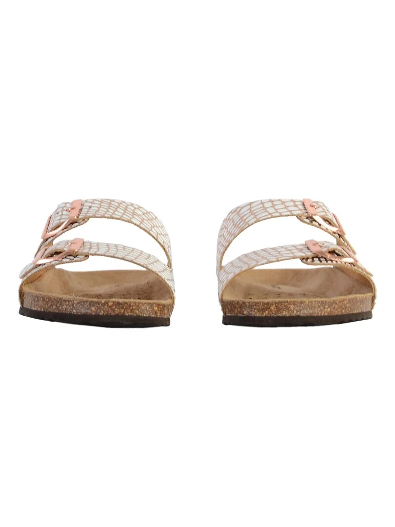 Sandale Cuir Geox Brionia D15LSA 00040   Rose
