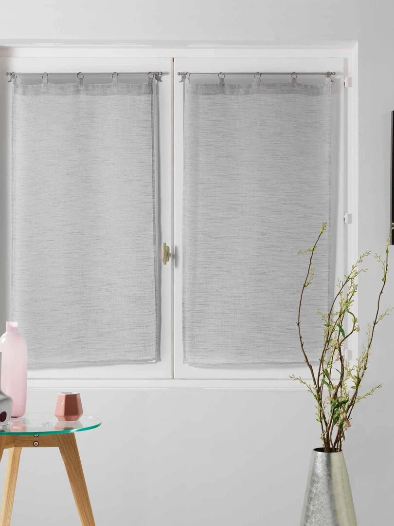 Paire de Rideaux Voile Collection Millza   Beige