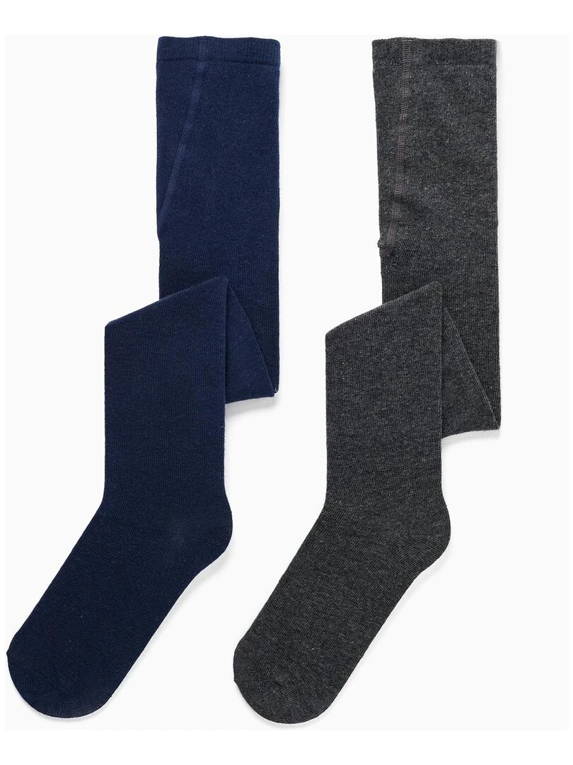 Pack 2 Collants en Maille pour Fille ESSENTIALS LINE Multicolore