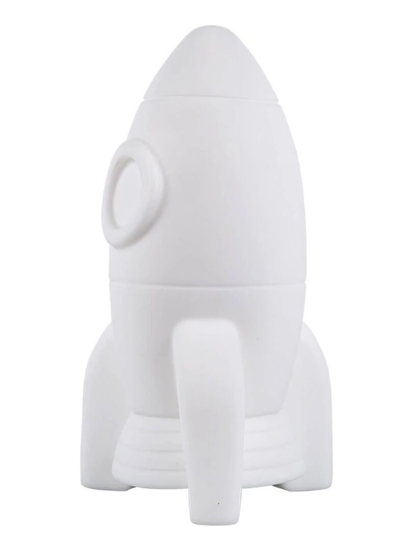 Veilleuse tactile fusée Apollo (19 cm) Blanc
