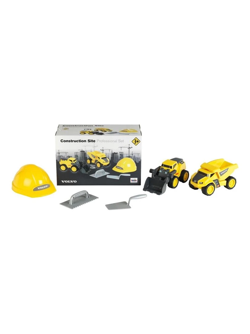 Volvo Power : Set professionnel de chantier   Jeu d'imitation   N/A