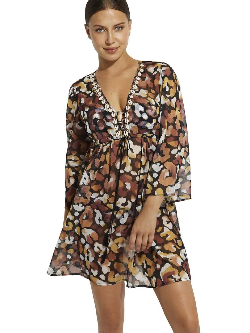 Robe estivale Long Island Noir