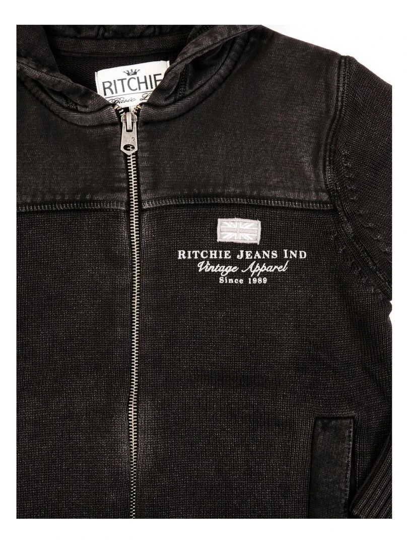 GILET LAMARTINO BOY Gris foncé