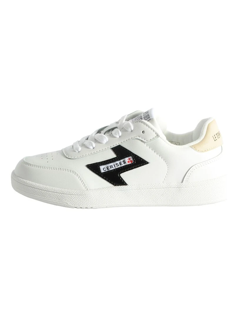 Basket Le Temps Des Cerises Flash Blanc