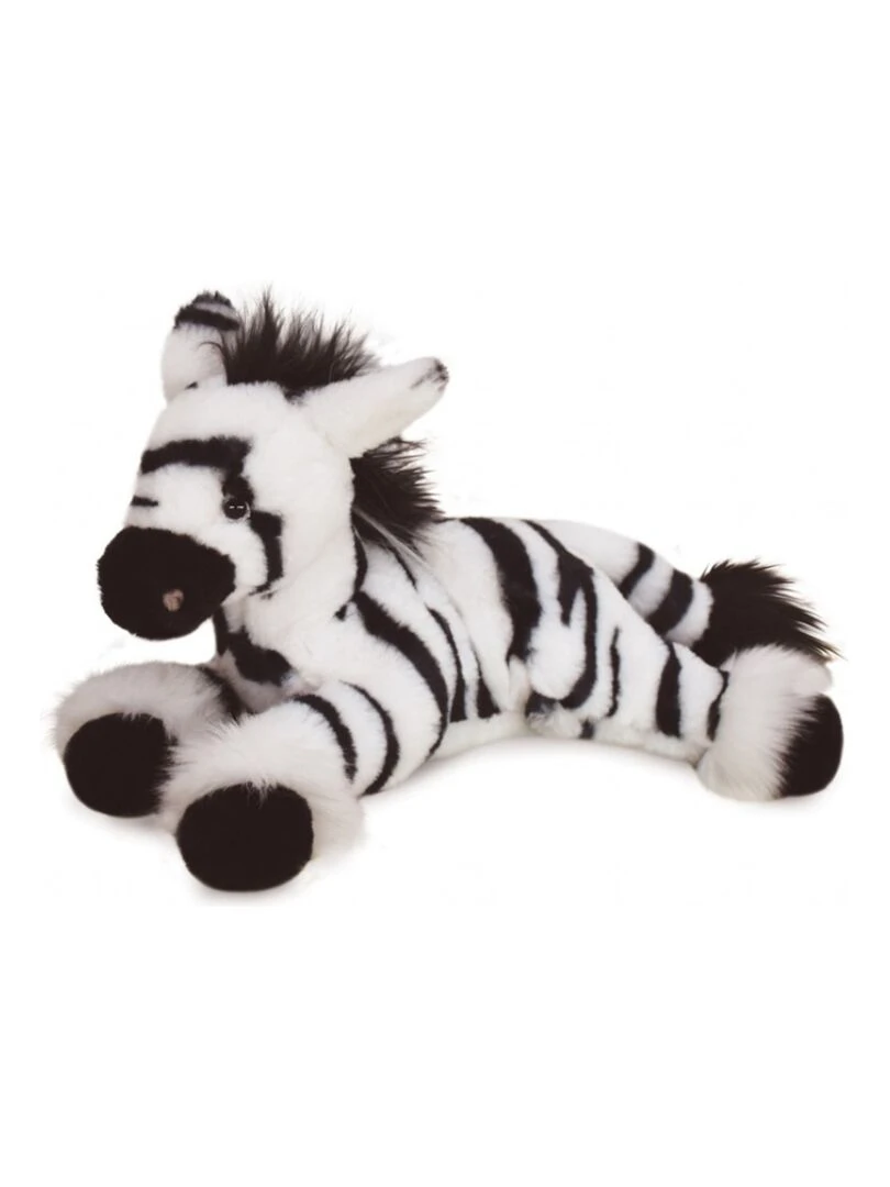 Coffret Peluche Zéphir Le Zèbre Terre Sauvage (25 Cm)   Noir