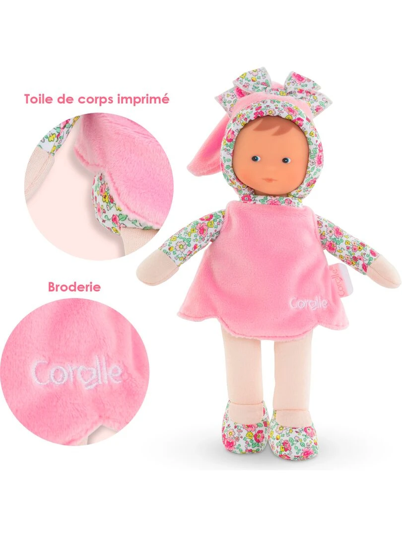 Doudou Miss Rose Jardin en Fleurs   Rose