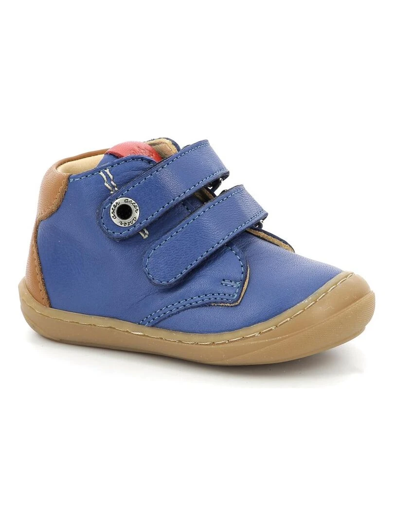 Bottillons Cuir Chyo Bleu