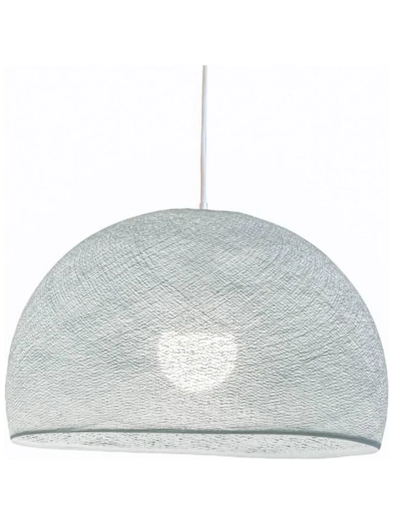 Abat jour coupole azur 67 avec suspension simple Gris