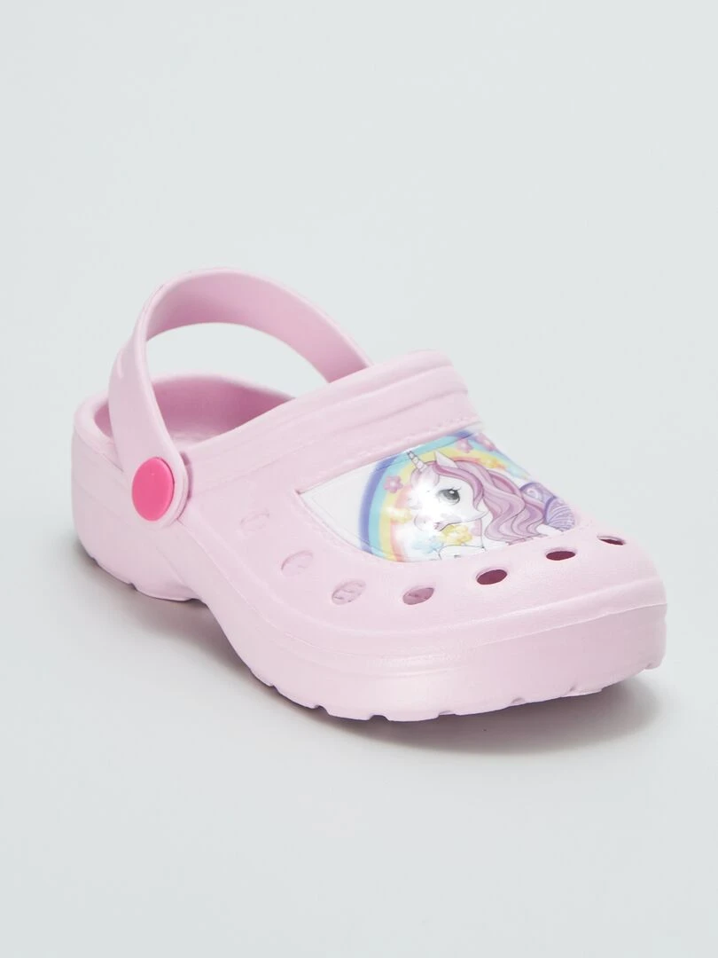 Sabot licorne Rose