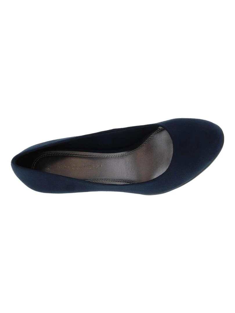 MARCO TOZZI   Escarpins talon bottier   Bleu marine