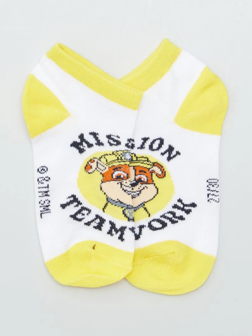 Lot de 3 paires de chaussettes 'Pat Patrouille'   Blanc