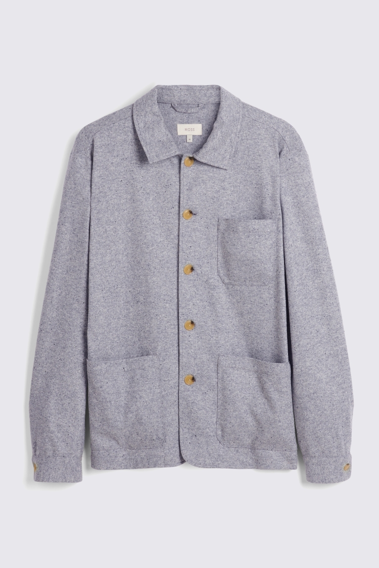 Tailored Fit Blue Check Stretch Jacket   Buy Online at Moss