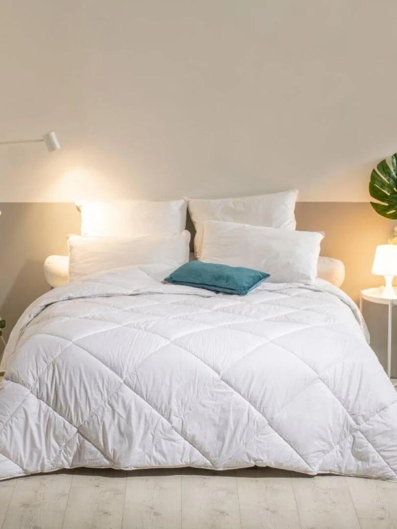 Bleu Câlin   Lot 2 oreillers ergonomiques antia cariens   Blanc