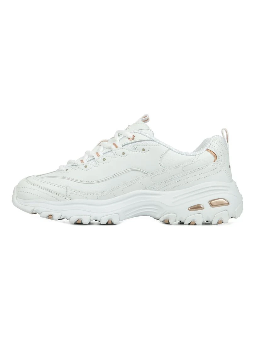 Baskets Skechers D'Lites Fresh Start   Blanc