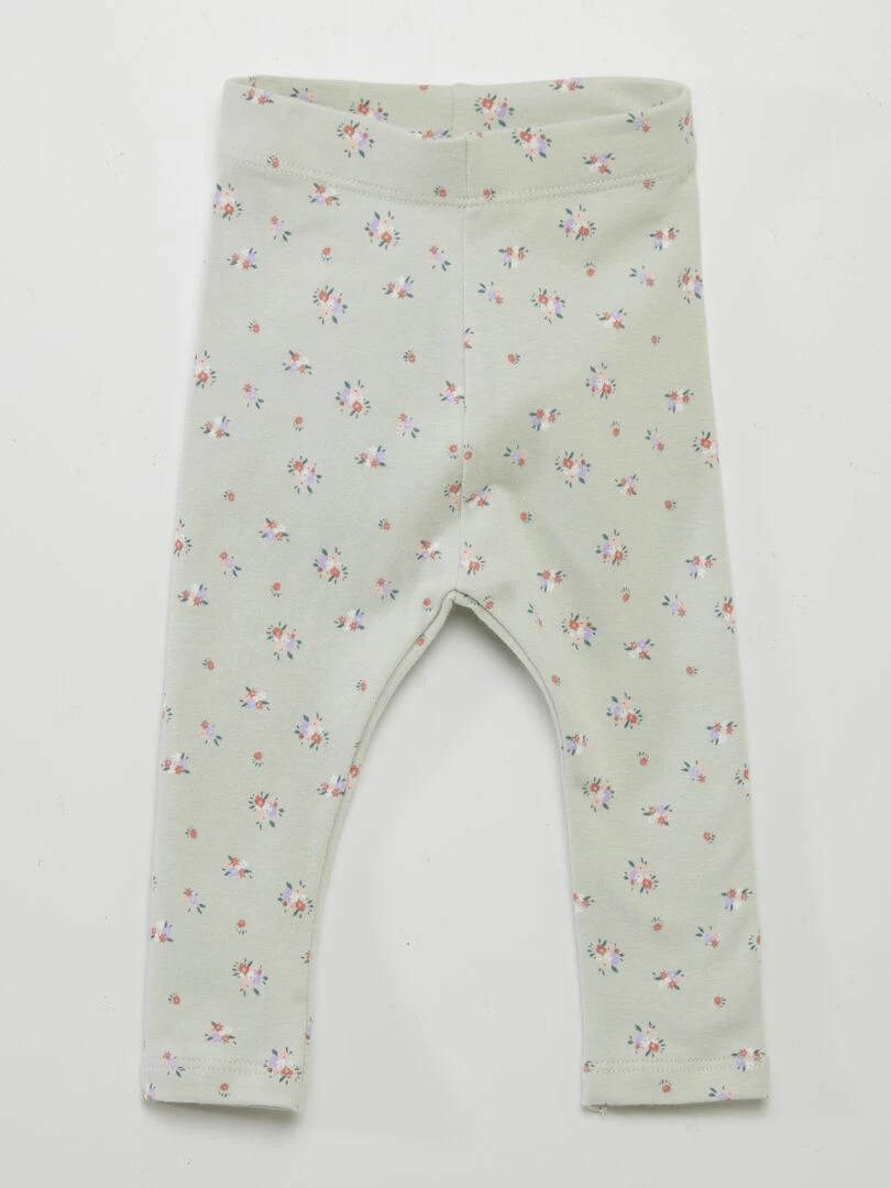 Legging long fantaisie Vert