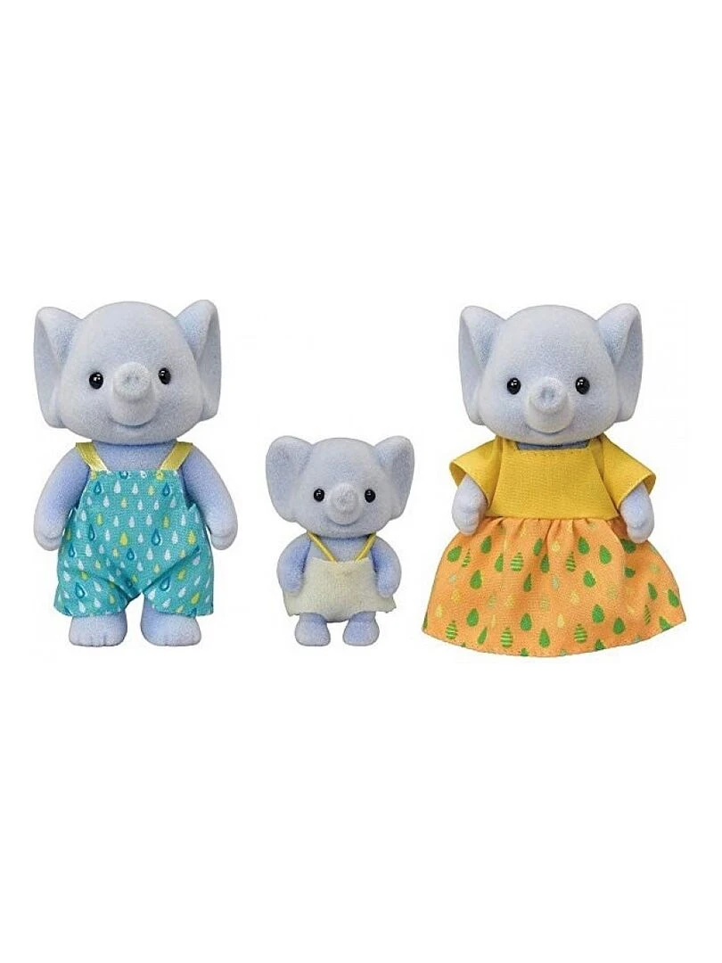 5376 'sylvanian Families' La Famille Elephant   N/A