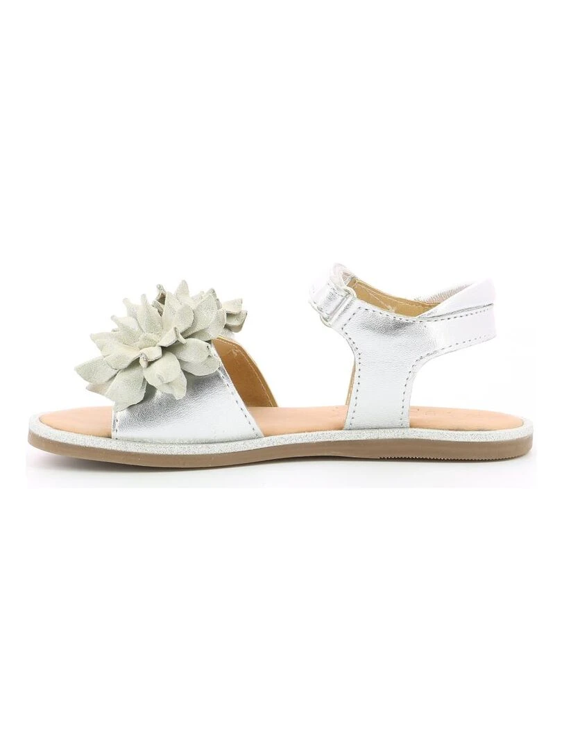 Sandales Cuir Pamina   Argent