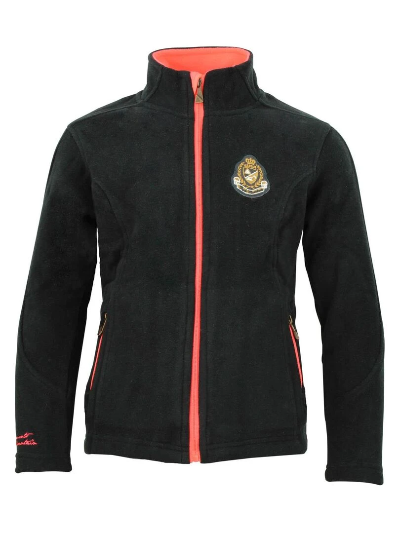 Polaire fille FASAK PEAK MOUNTAIN Noir Noir
