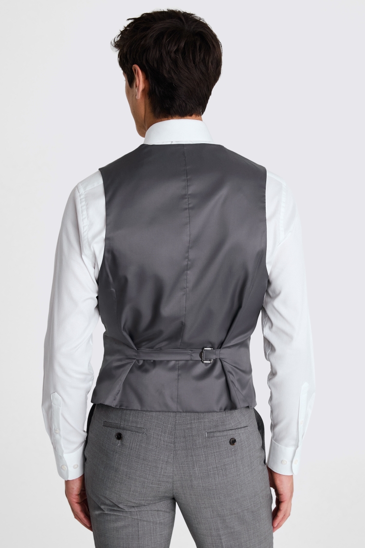 DKNY Slim Fit Grey Performance Waistcoat Buy Online at Moss