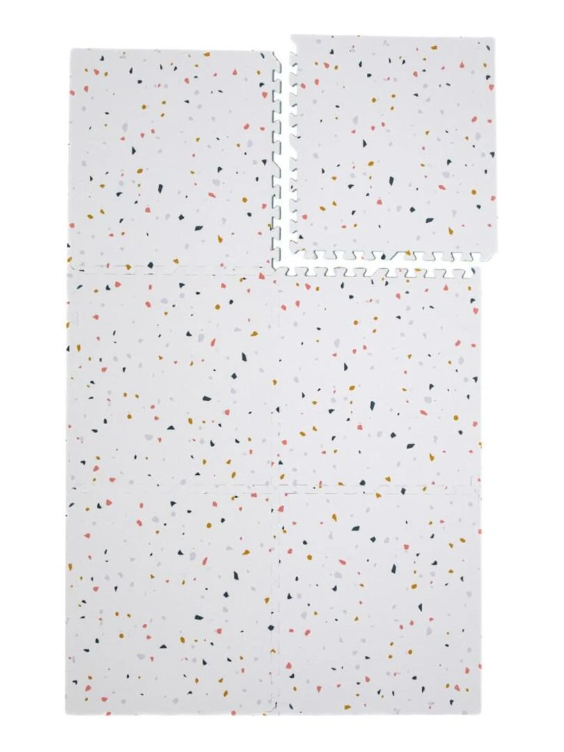 Tapis De Jeu Enfant Puzzle Arc En Ciel par Kidolo 120 x 180 cm Multicolore