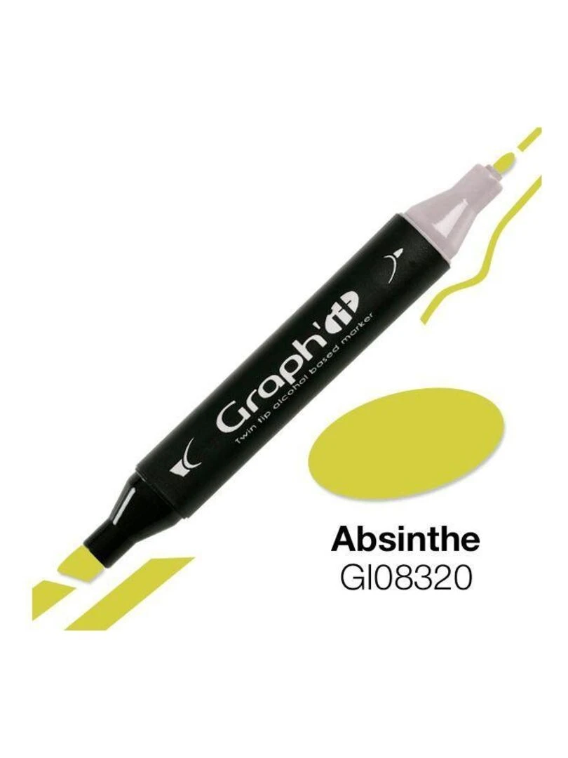 Marqueur Graph'It à double pointe   Absinthe   N/A