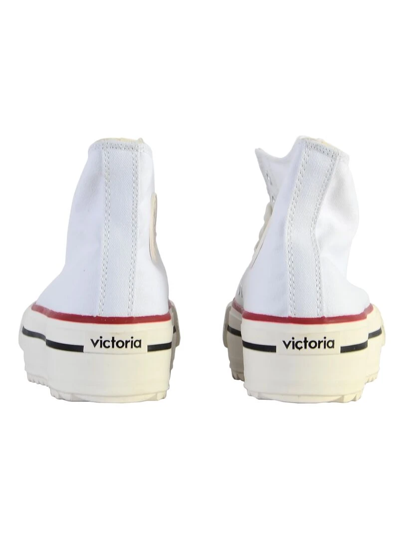 Basket à Lacet Montante Victoria   Blanc
