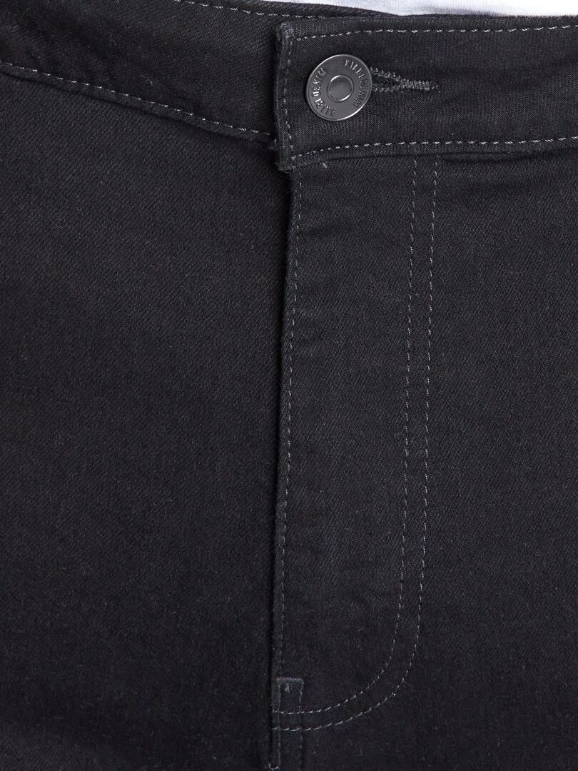 Jean slim à 5 poches   L30   Noir